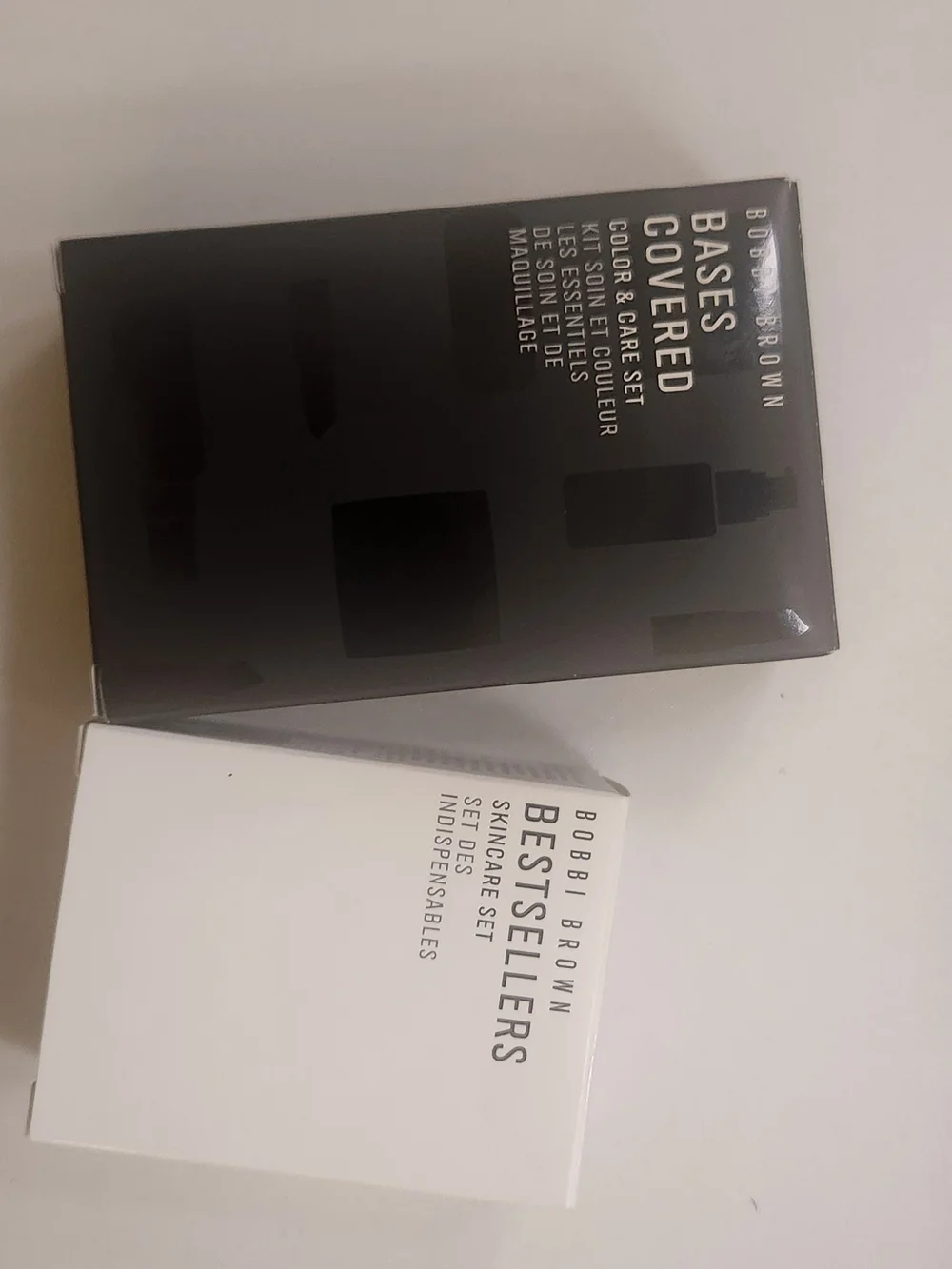 Bobbi Brown 'Bestsellers' & 'Bases Covered' Makeup Set - Black & White  Bundle!